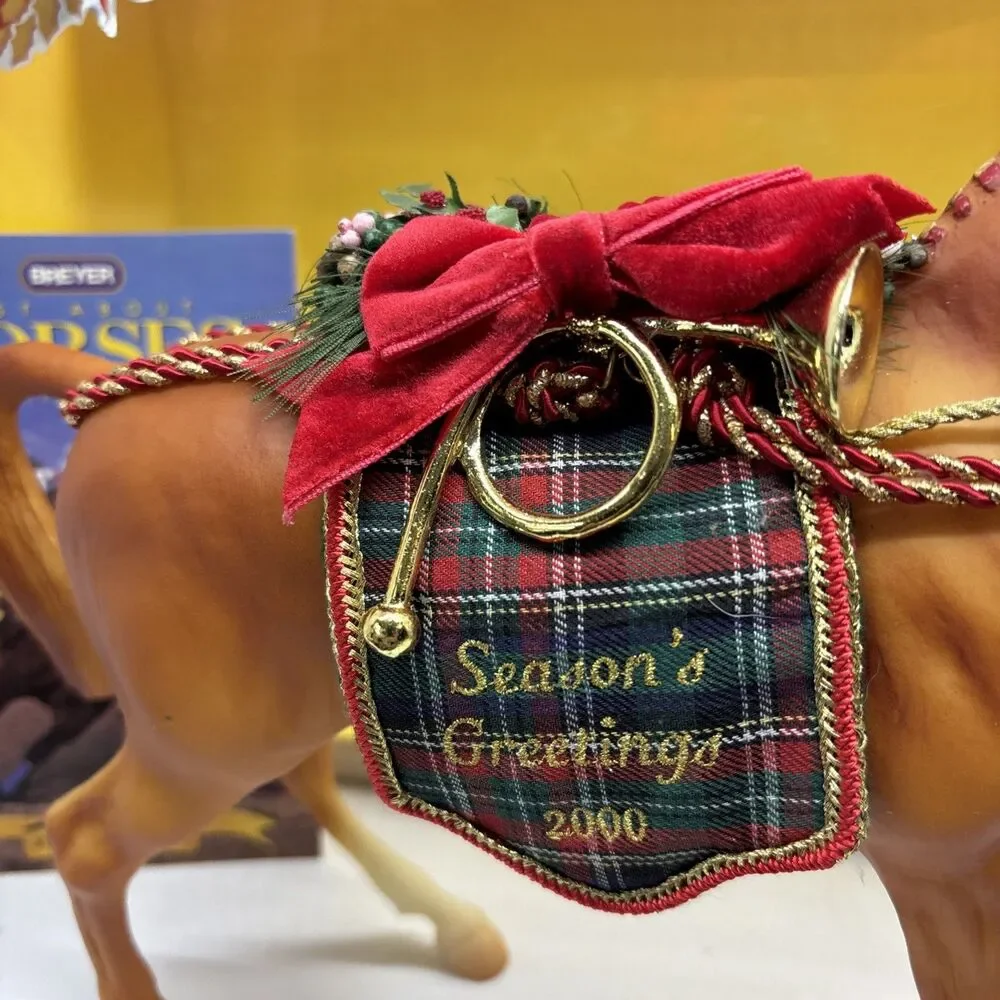 VTG Breyer 700400 Holiday Hunt 2000 Holiday Horse With Used Box - Picture 3 of 13